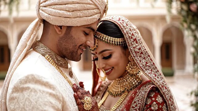 Couple who found each other through RishtaTrust