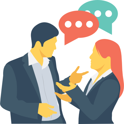 Direct communication icon